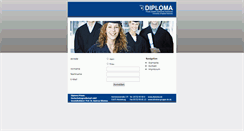 Desktop Screenshot of newsletter.diploma.de